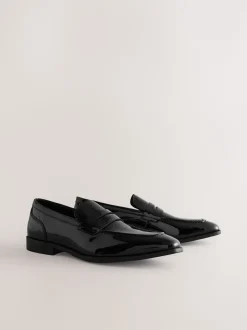Black Patent Loafers