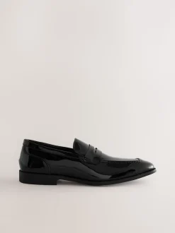 Black Patent Loafers