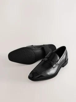 Black Patent Loafers