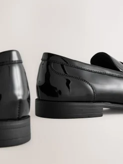 Black Patent Loafers