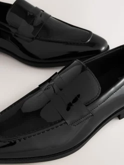 Black Patent Loafers