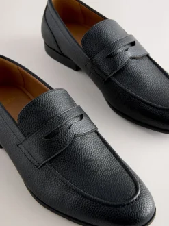 Black Penny Loafers