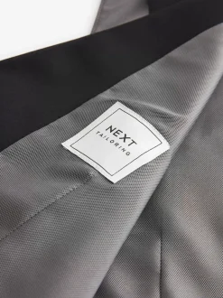 Black Regular Fit Essential Suit Waistcoat