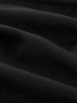 Black Regular Fit Long Sleeve Oxford Shirt