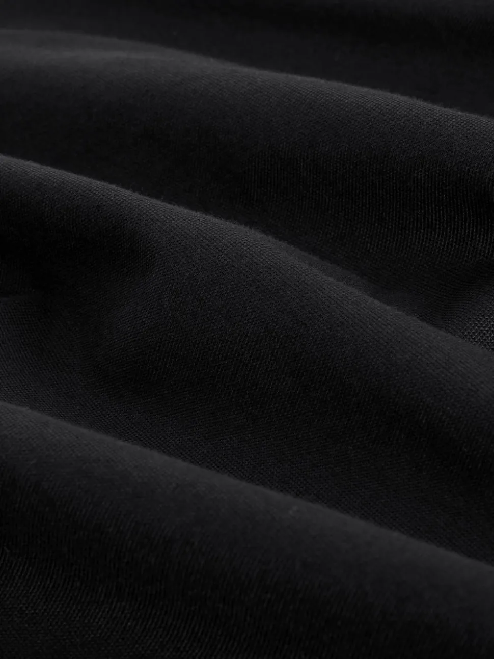 Black Regular Fit Long Sleeve Oxford Shirt