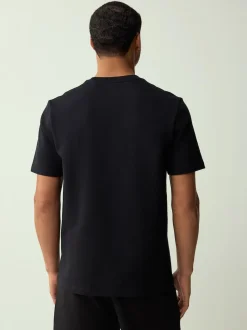 Black Regular Fit Smart Soft Touch Heavyweight T-Shirt