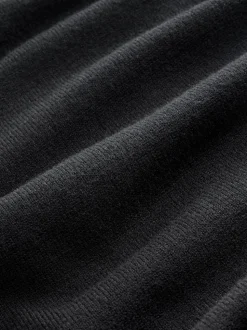 Black Regular Fit Soft Touch V-Neck Jumpers 3 Pack