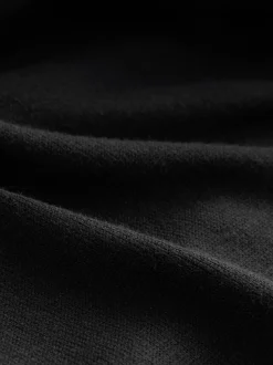 Black Regular Fit Soft Touch Crew Neck Jumpers 2 Pack