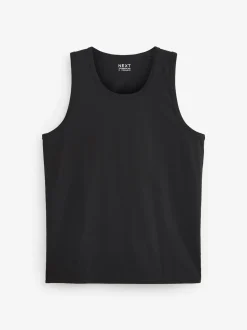 Black Regular Fit Vest