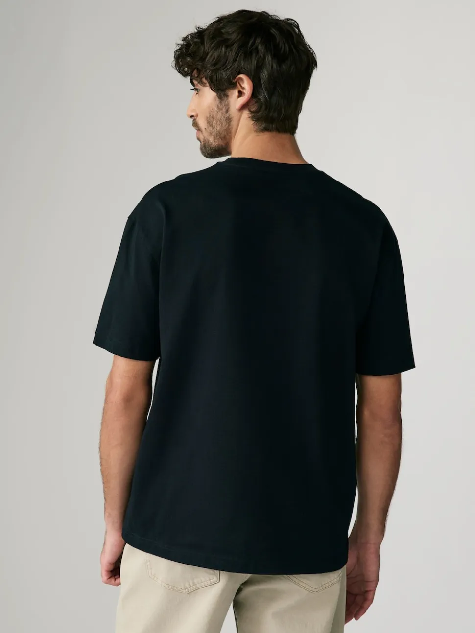 Black Relaxed Fit Heavyweight T-Shirts 3 Pack