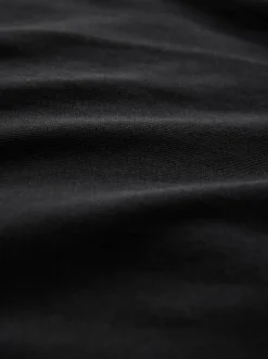 Black Relaxed Fit Heavyweight T-Shirts 3 Pack