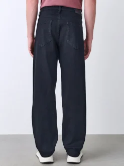 Black Relaxed Fit Motionflex Jeans