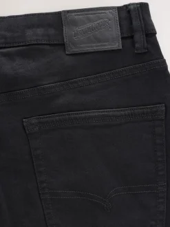 Black Relaxed Fit Motionflex Jeans