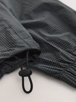Black Ripstop DryTech Lightweight Waterproof Packable Jacket