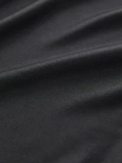 Black Short Sleeve Tee Active Training Top