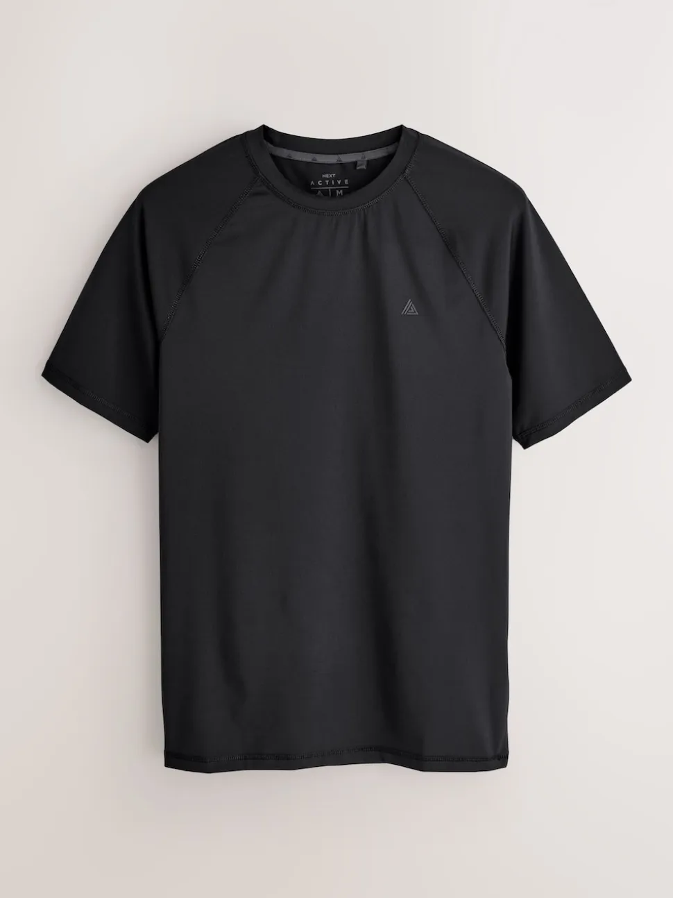 Black Short Sleeve Tee Active Thermal Base Layer