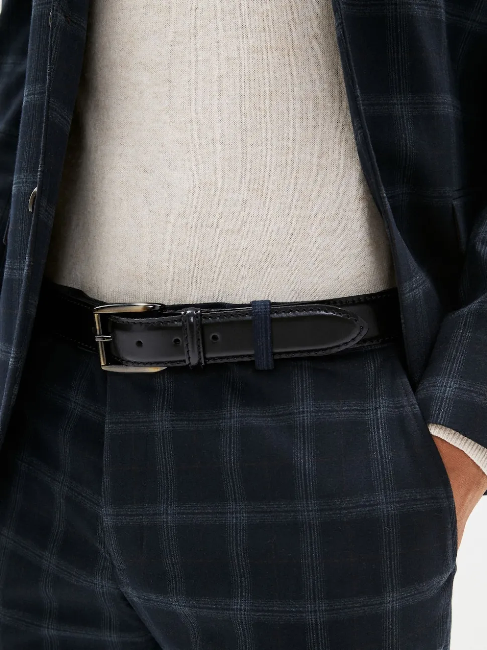 Black Signature Formal Belt