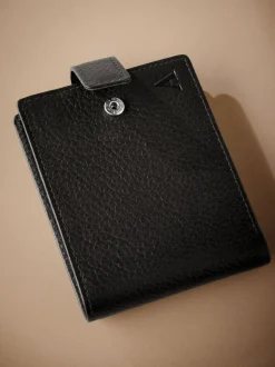Black Signature Monogram Wallet