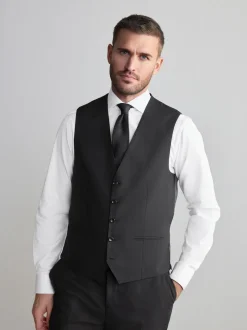Black Signature Nova Fides Wool Waistcoat