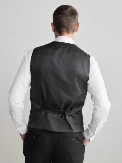 Black Signature Nova Fides Wool Waistcoat