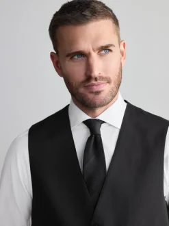 Black Signature Nova Fides Wool Waistcoat
