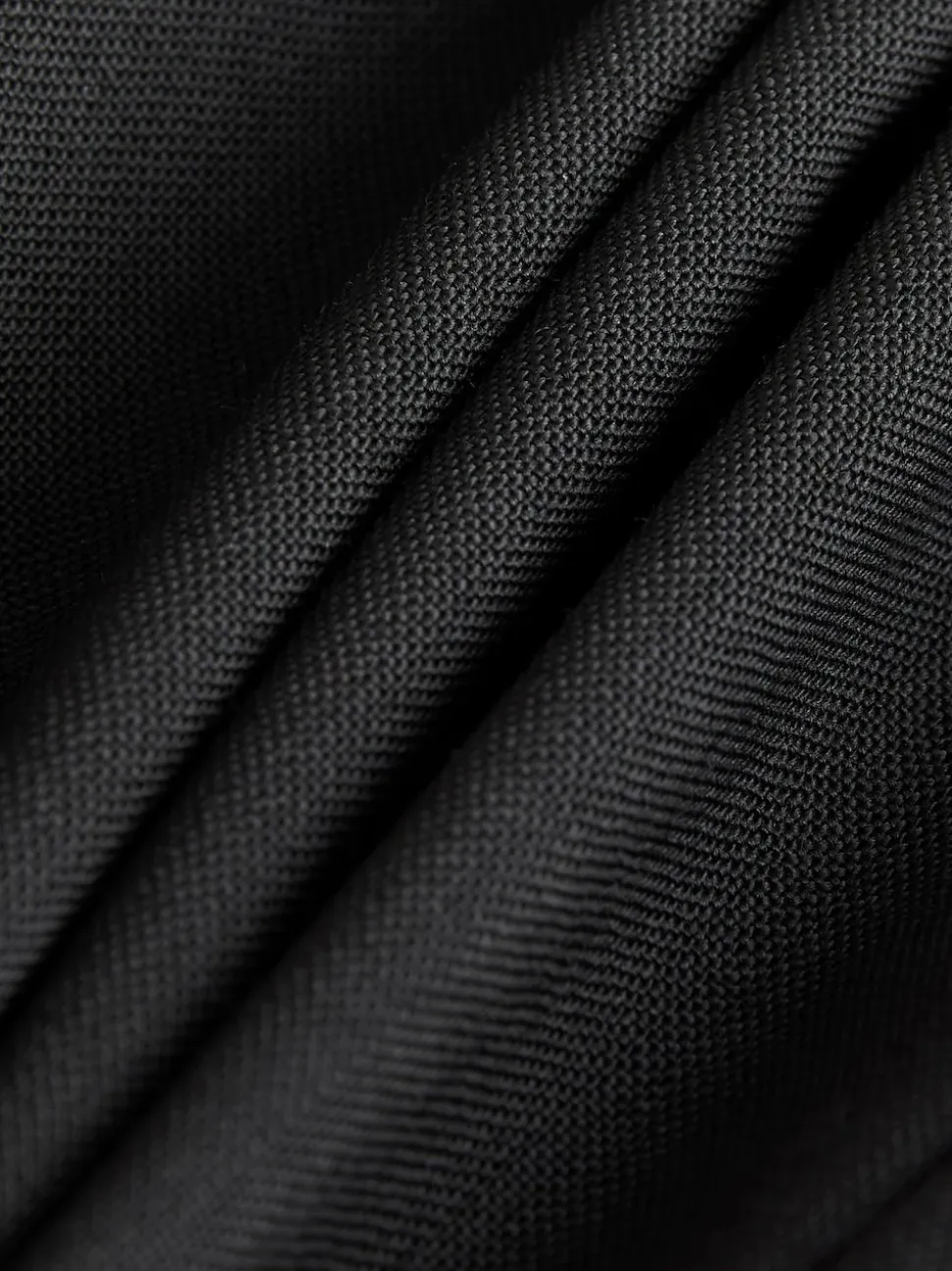 Black Signature Nova Fides 100% Italian Wool Double Breasted Tuxedo Suit Jacket