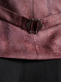Black Signature Tollegno Suit Waistcoat