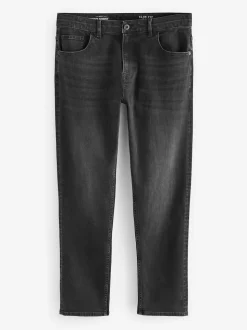 Black Single Slim Fit Classic Stretch Jeans