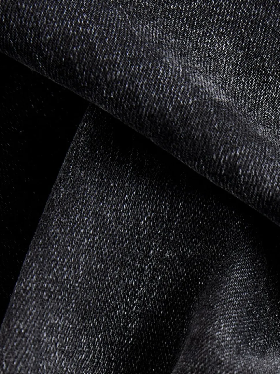 Black Single Straight Fit Classic Stretch Jeans