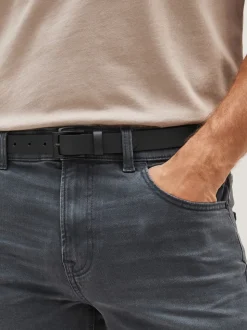 Black Skinny Belt