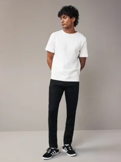 Black Skinny Fit Comfort Stretch Jeans