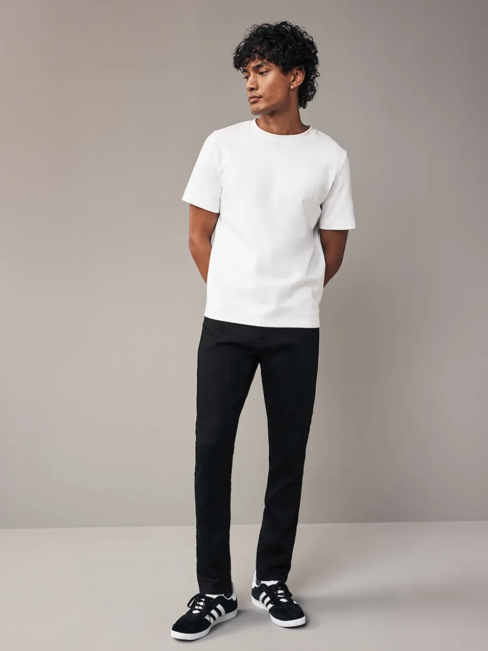 Black Skinny Fit Comfort Stretch Jeans