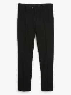 Black Skinny Fit Suit Trousers