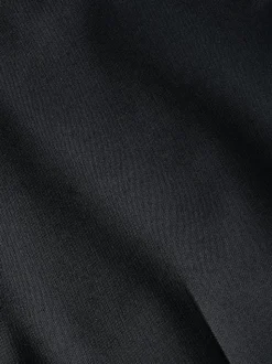 Black Skinny Fit Tuxedo Suit Trousers