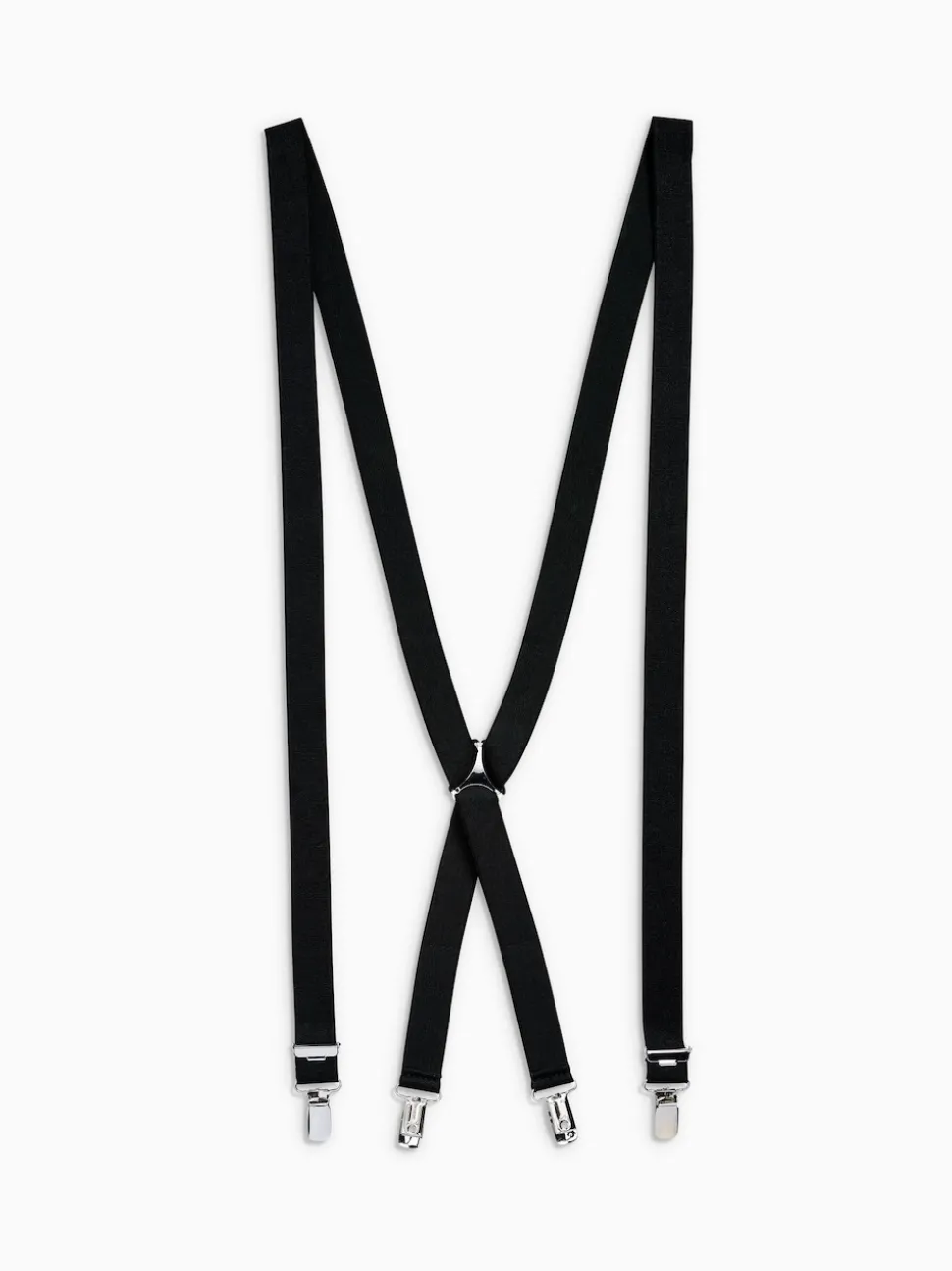 Black Slim Braces