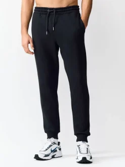 Black Slim Fit Cotton Rich Jersey Joggers 2 Pack