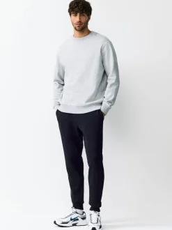 Black Slim Fit Cotton Rich Jersey Joggers 2 Pack