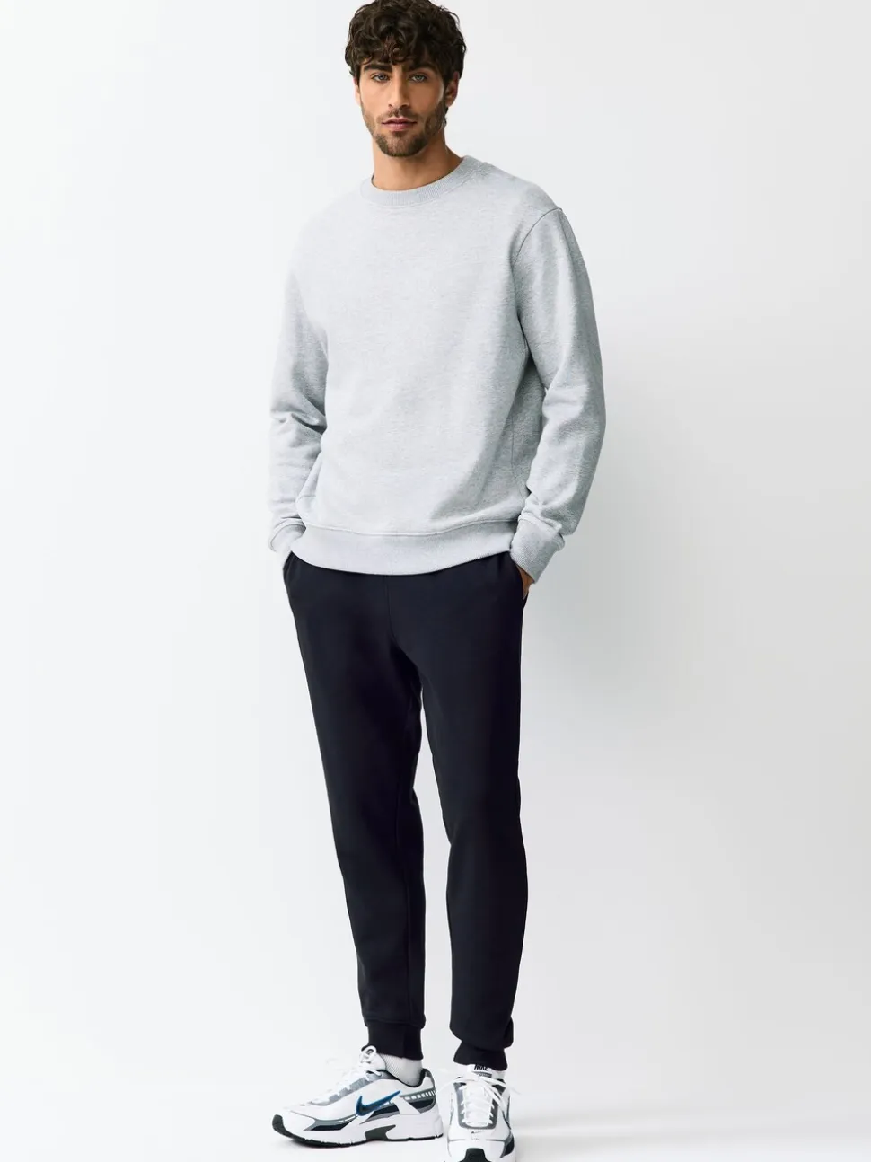 Black Slim Fit Cotton Rich Jersey Joggers 2 Pack