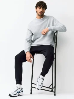 Black Slim Fit Cotton Rich Jersey Joggers 2 Pack