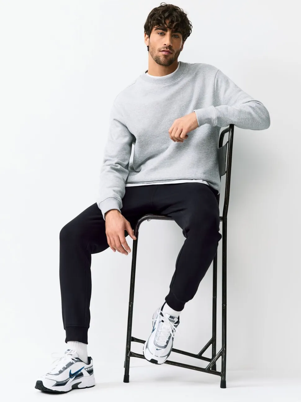 Black Slim Fit Cotton Rich Jersey Joggers 2 Pack