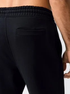 Black Slim Fit Cotton Rich Jersey Joggers 2 Pack