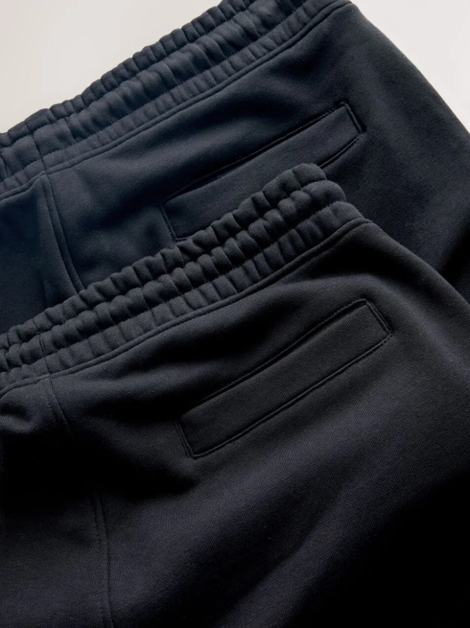 Black Slim Fit Cotton Rich Jersey Joggers 2 Pack