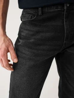 Black Slim Fit Essential Stretch Jeans