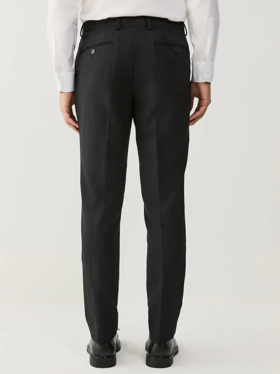 Black Slim Fit Essential Suit Trousers