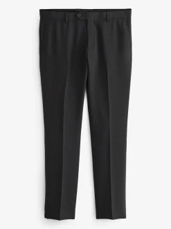 Black Slim Fit Essential Suit Trousers