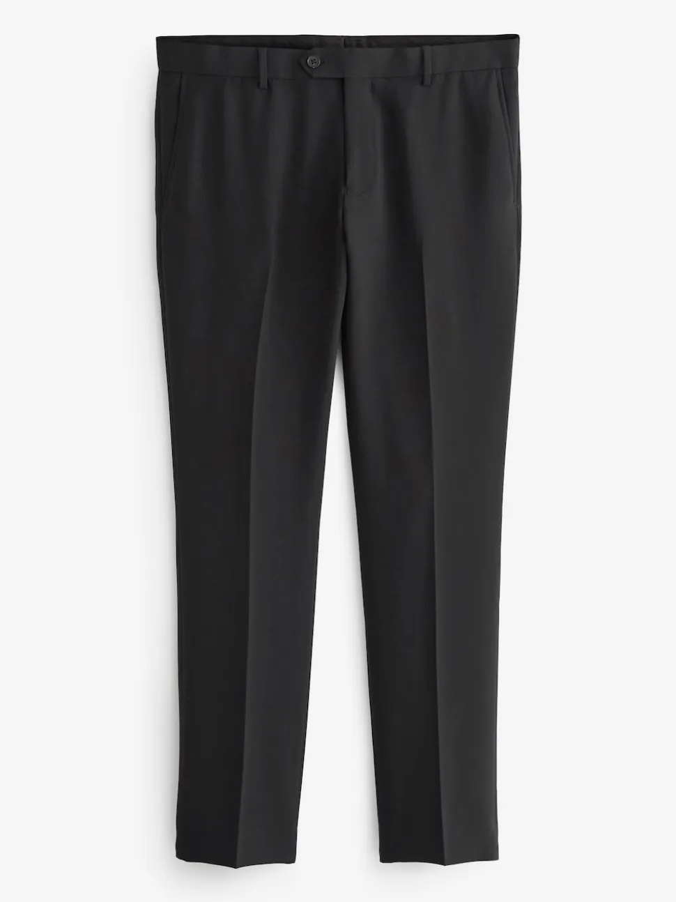 Black Slim Fit Essential Suit Trousers