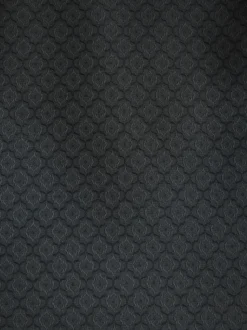 Black Slim Fit Jacquard Tuxedo Suit Jacket