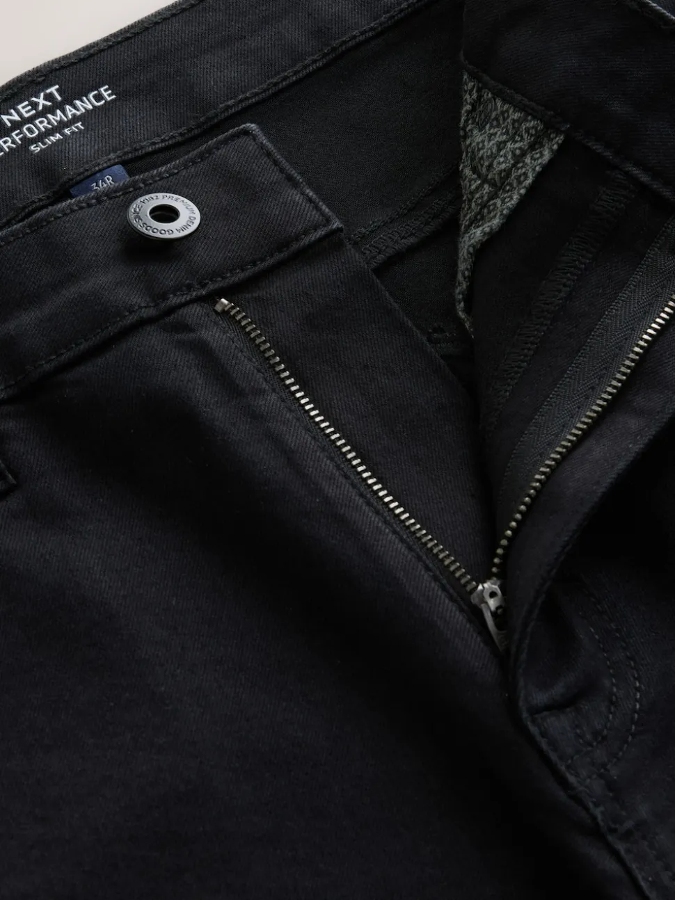 Black Slim Fit Motionflex Jeans