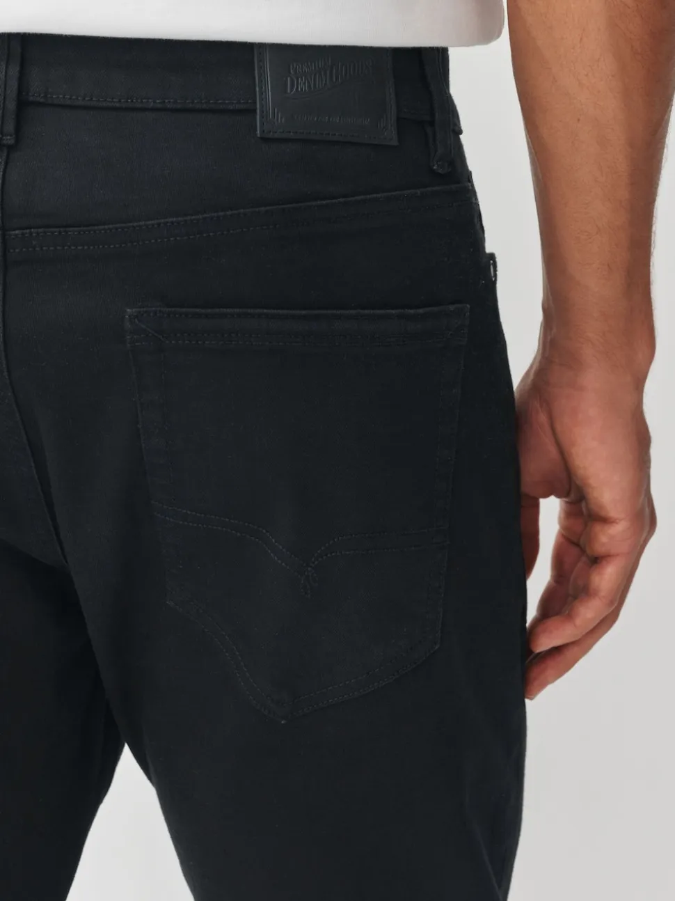 Black Slim Fit Motionflex Jeans