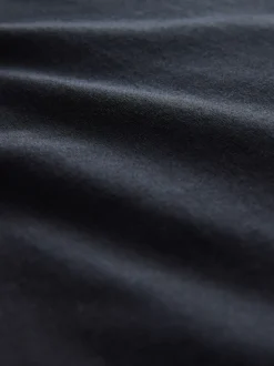 Black Slim Fit Stag T-Shirt